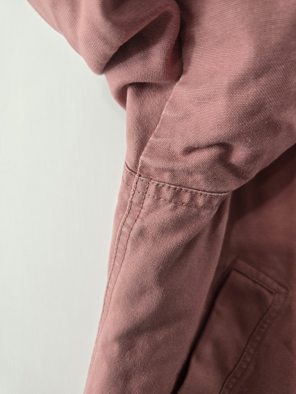 LL Bean Barn Jacket Corduroy Trim Vintage VTG 90s Y2k Chore Coat Button Front M - Picture 6 of 16